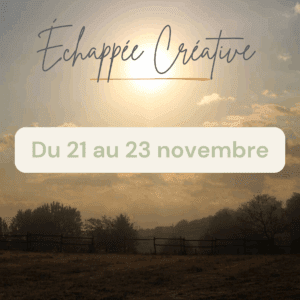 2025-11 - Paiement pour la participation à l'Échappée Créative du 21 au 23 novembre