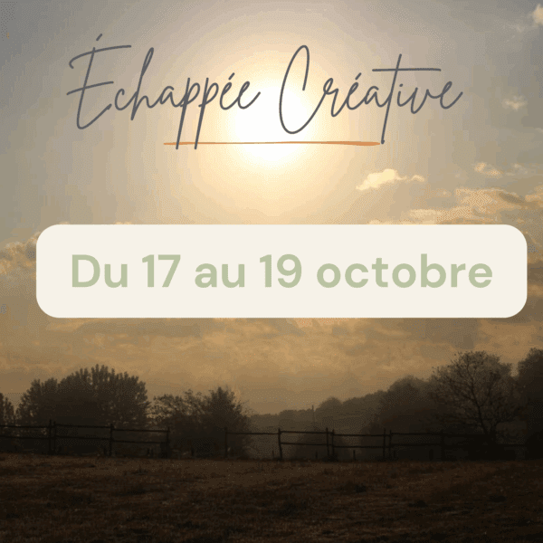 2025-10 - Paiement pour la participation à l'Échappée Créative du 17 au 19 octobre