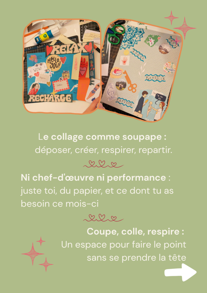 Ateliers Collage Introspectif au P'tit Rex Café