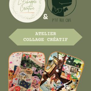 Ateliers Collage Créatif au P'tit Rex Café – Image 1