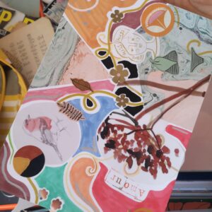 Ateliers Collage Introspectif au P'tit Rex Café – Image 3