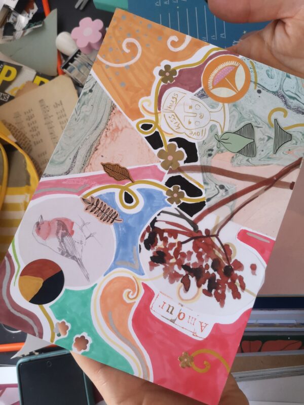 Ateliers Collage Introspectif au P'tit Rex Café