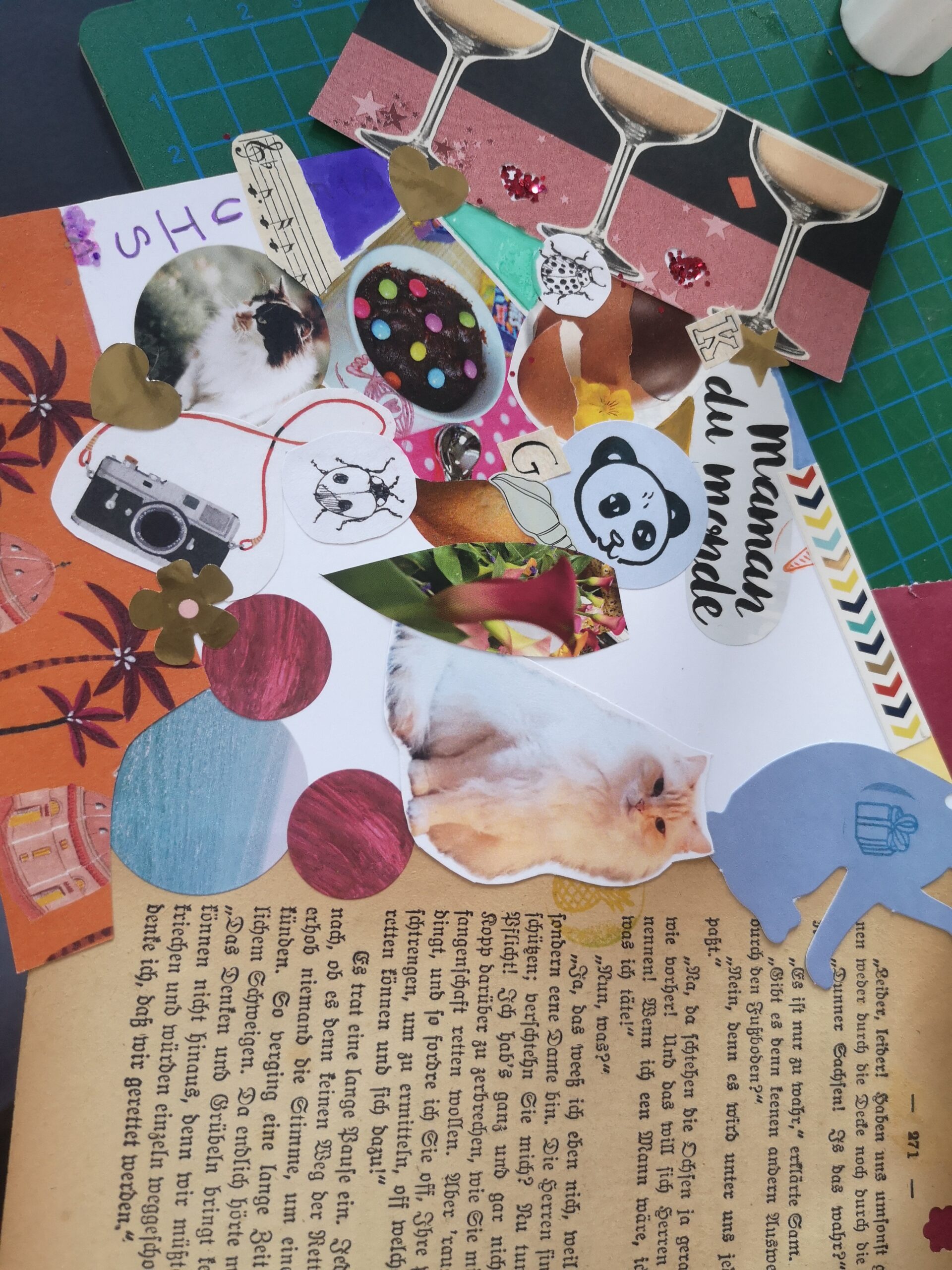 Ateliers Collage Introspectif au P'tit Rex Café – Image 4
