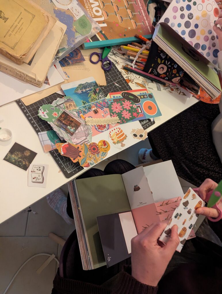 Ateliers Collage Introspectif au P'tit Rex Café