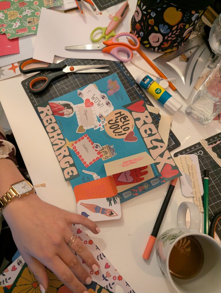 Ateliers Collage Introspectif au P'tit Rex Café